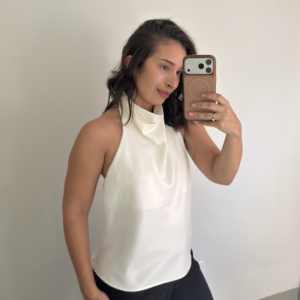 Blusa Zara Off White